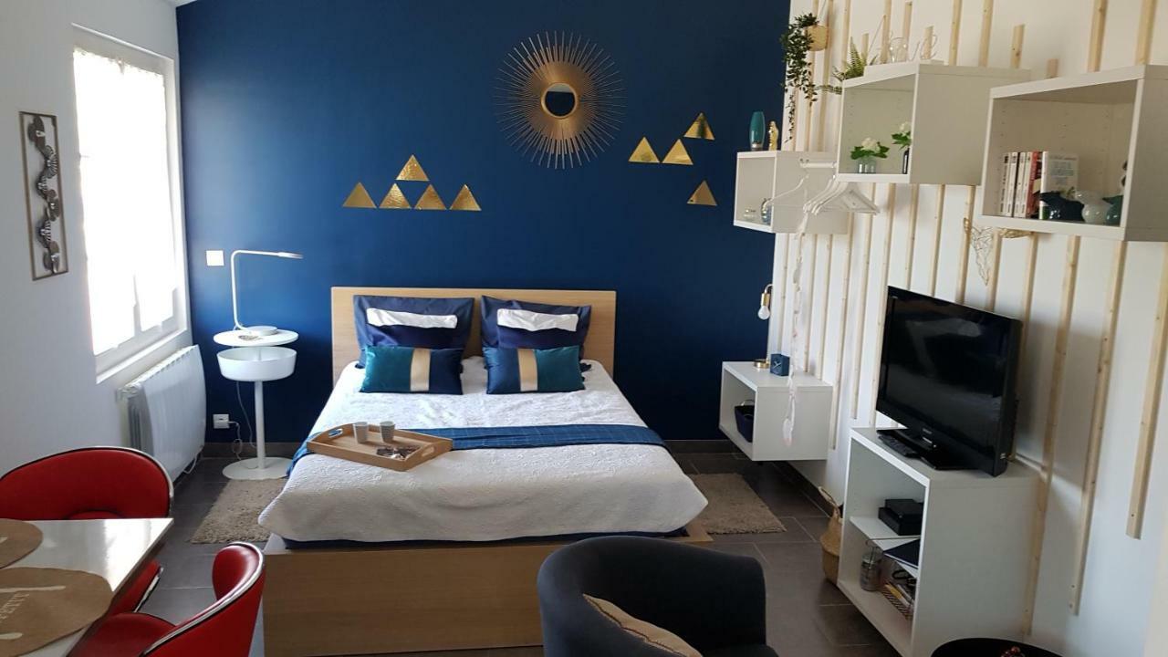 Studio Bleu - Parc Asterix - Mer De Sable - Villepinte - Aeroport Cdg Vemars ภายนอก รูปภาพ