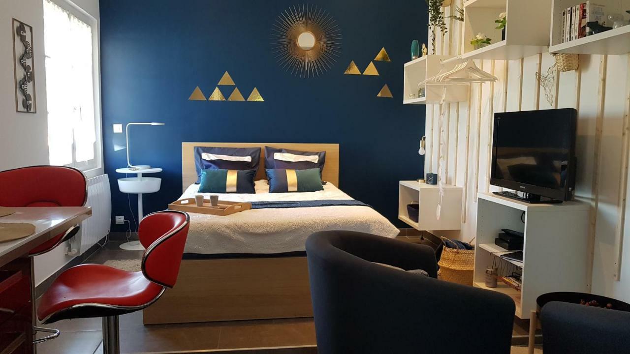Studio Bleu - Parc Asterix - Mer De Sable - Villepinte - Aeroport Cdg Vemars ภายนอก รูปภาพ