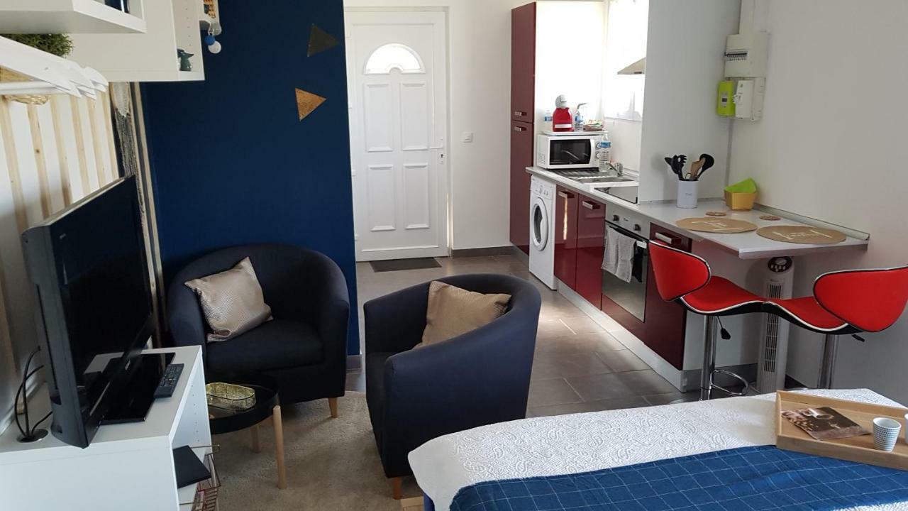 Studio Bleu - Parc Asterix - Mer De Sable - Villepinte - Aeroport Cdg Vemars ภายนอก รูปภาพ